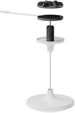 Logitech Mic Pod Pendant Mount, Ceiling pendant mount for Rally Mic Pod microphones, White | 952-000123 - Image 5