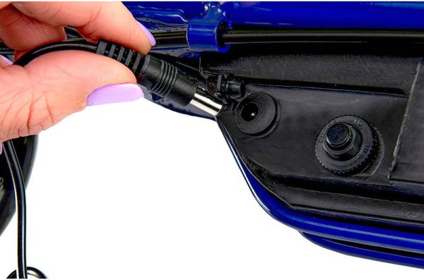 VR 46 Kiddy Foldable E- Scooter, 12 Kmph Max Speed, Up to 10km Range, 80 KG Maximum Load, Blue - Image 4