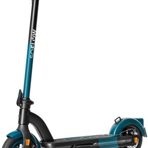 Soflow SO4 Gen 3 Foldable Electric Scooter, Up to 30km Range, 25km/h Max Speed, Up to 150 Kg Load, Black