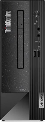 Lenovo ThinkCentre neo 50s Gen 4 SFF Desktop, Intel Core i3-13100, 4GB RAM, 256GB SSD, Intel UHD Graphics 730, DOS, Black - Image 3