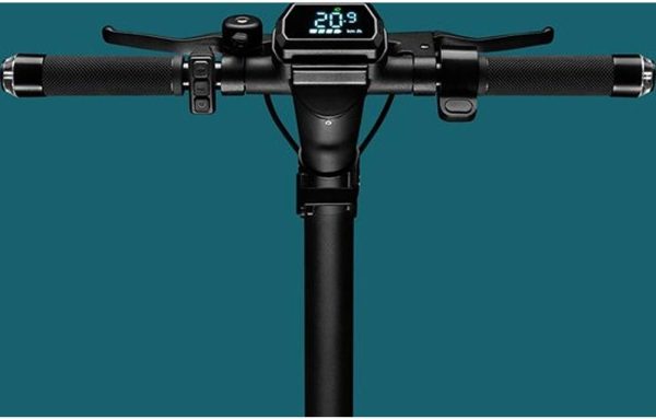 Soflow SO4 Gen 3 Foldable Electric Scooter, Up to 30km Range, 25km/h Max Speed, Up to 150 Kg Load, Black - Image 3