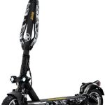 Jeep 2XE Urban Camou Electric Scooter, 45km Range, 25km/h Max Speed, Cruise Control, LED Lamps, Tubeless Front/Rear Tires, Foldable & Portable