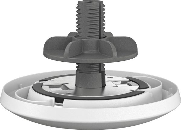 Logitech Rally Mic Pod Mount, Anchors Rally Mic Pod to a table or ceiling, with cable management for a clean installation, White, 952-000020 - Image 2