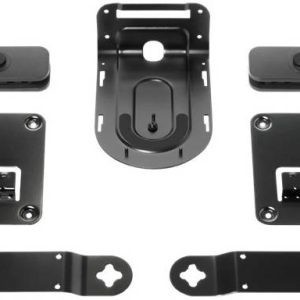 Logitech RALLY MOUNTING KIT, Custom mounts for a sleek installation and secure cabling, Black, 939-001644