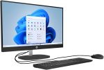HP AIO 24-cr2033nh 24"  NON-TOUCH Desktop, Intel Ultra 5-225U Processor, 8GB RAM, 512GB SSD, DOS, BLACK - Image 2
