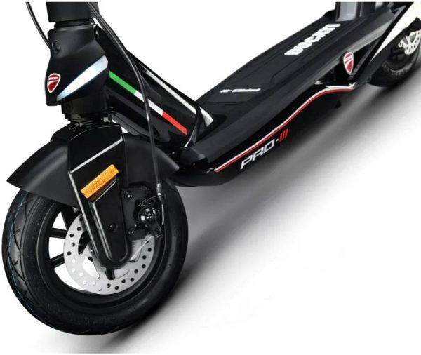 Ducati Pro-III Electric Scooter, Up to 50 km with a single charge, 3.2” LED display with integrated USB charging port, Black - Image 5