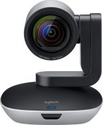 Logitech PTZ Pro 2 Video Conferencing Camera, HD 1080p video camera with enhanced pan/tilt and zoom, Black 960-001186