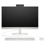 HP AIO 24-cr0125nh 24" FHD TOUCH Desktop, I7-1355U Processor, 8GB RAM, 512GB SSD, DOS, WHITE