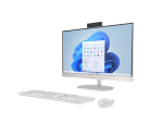 HP AIO 24-cr0125nh 24" FHD TOUCH Desktop, I7-1355U Processor, 8GB RAM, 512GB SSD, DOS, WHITE - Image 3