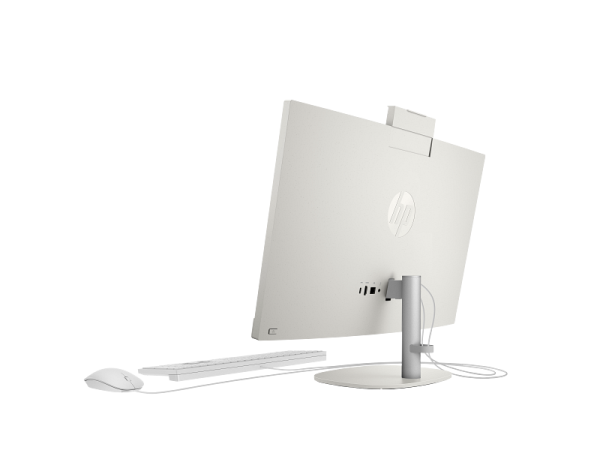 HP AIO 24-cr0125nh 24" FHD TOUCH Desktop, I7-1355U Processor, 8GB RAM, 512GB SSD, DOS, WHITE - Image 4