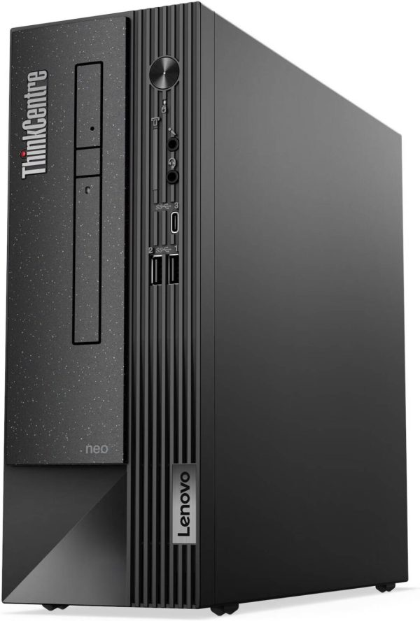 Lenovo ThinkCentre neo 50s Gen 4 SFF Desktop, Intel Core i3-13100, 4GB RAM, 256GB SSD, Intel UHD Graphics 730, DOS, Black - Image 2