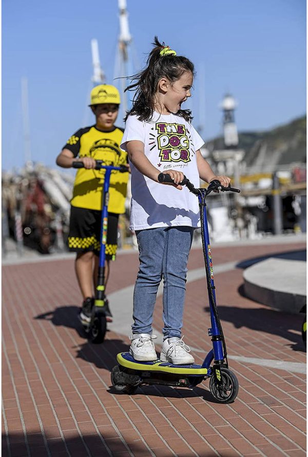 VR 46 Kiddy Foldable E- Scooter, 12 Kmph Max Speed, Up to 10km Range, 80 KG Maximum Load, Blue - Image 6