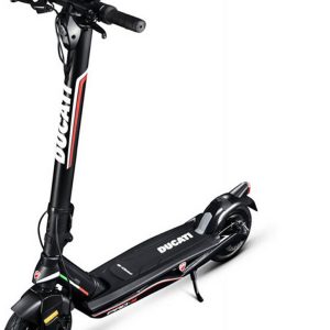 Ducati Pro-III Electric Scooter, Up to 50 km with a single charge, 3.2” LED display with integrated USB charging port, Black