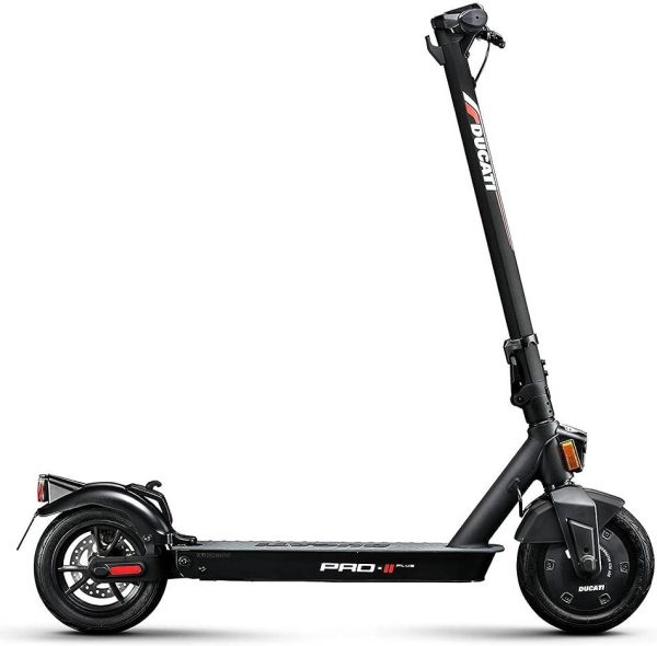Ducati PRO II PLUS Advanced Safety Electric Scooter, Up to 25km Travel Range, 25km/h Top Speed, Black - Image 5