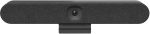Logitech Rally Bar Huddle All-in-one video bar for huddle and small rooms, 4K with 4x HD Zoom, Integrated Speakers Mic, Graphite, 960-001577