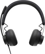 Logitech Zone Wired Headset with Advanced Noise Canceling Mic, UC Version, USB, Graphite, 981-000875 - Image 2