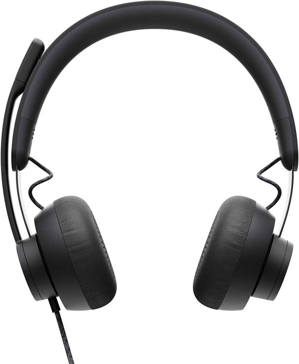 Logitech Zone Wired Headset with Advanced Noise Canceling Mic, UC Version, USB, Graphite, 981-000875 - Image 2