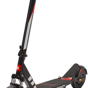 Aprilia ESR2 E-Scooter, Turn Signals And Reflector, 25 km/h E-Scooter, 350W Motor Power, Up to 25km Travel Range, Black