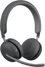 Logitech Zone Wireless 2 Headphone, Team Version with Receiver, AI-powered headset for two-way noise-free calls, Graphite, 981-001152 - Image 2