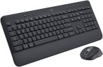 Logitech Signature MK650 Keyboard and Mouse Combo, 118 Total Keys, Bluetooth 5.0, USB, Graphite, 920-011003 - Image 3