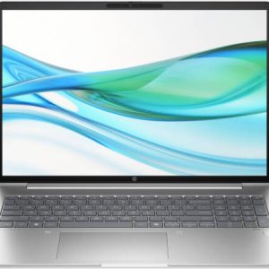 HP ProBook 460 G11 Laptop – Intel Core Ultra 7 155U, 8GB RAM, 512GB SSD, 16" WUXGA IPS Display, FreeDOS, Backlit Keyboard, Fingerprint Reader, Wi-Fi 6E, Pike Silver
