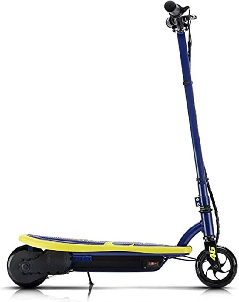 VR 46 Kiddy Foldable E- Scooter, 12 Kmph Max Speed, Up to 10km Range, 80 KG Maximum Load, Blue
