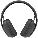 Logitech ZONE VIBE WIRELESS Headphone, Teams Version, Noise-Canceling Mic, Bluetooth 5.2, Up to 20 Hour Battery Life, Graphite, 981-001157 - Image 4