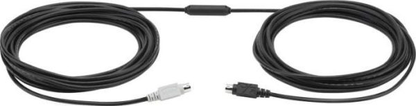 Logitech GROUP 10M EXTENDED CABLE, Ideal for large conference rooms, Black, 939-001487 - Image 2