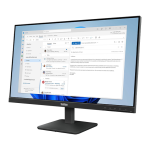 Lenovo ThinkVision S24-4e 24" FHD Monitor, IPS Panel, 100 Hz Refresh Rate, 99% sRGB, Black - Image 3