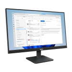 Lenovo ThinkVision S24-4e 24" FHD Monitor, IPS Panel, 100 Hz Refresh Rate, 99% sRGB, Black - Image 2