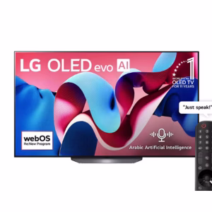 LG 65 Inch OLED evo CS4 4K Smart TV, AI Magic Remote, Dolby Vision, WebOS24, VRR, G-sync, Freesync, Black