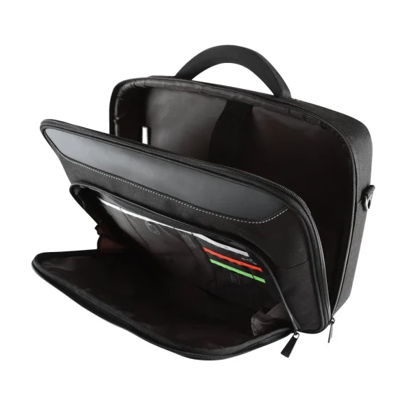 Targus CN414EU Classic 14" Clamshell Case - Black/Red - Image 2