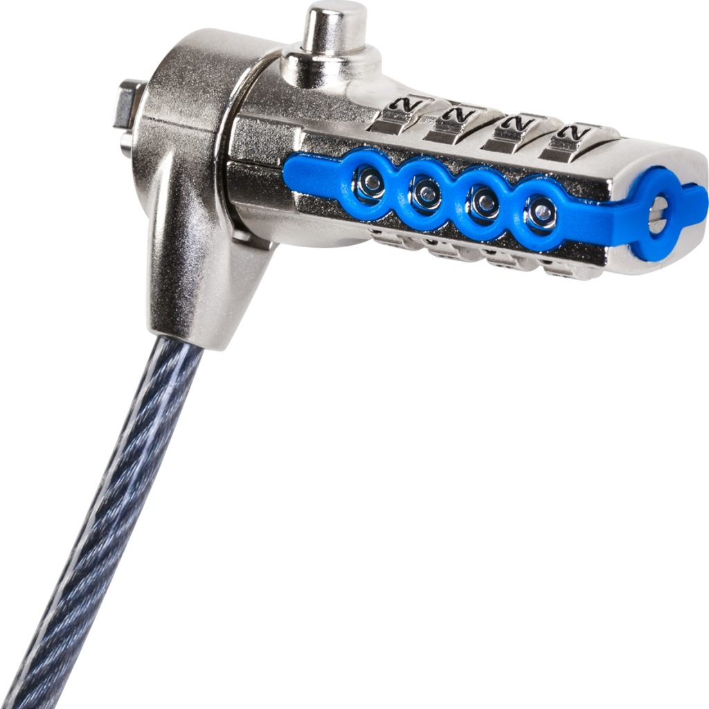 Targus DEFCON T-Lock Resettable Combination Cable Lock, PA410E