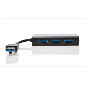 Targus USB 3.0 Hub With Gigabit Ethernet, Black, ACH122EUZ