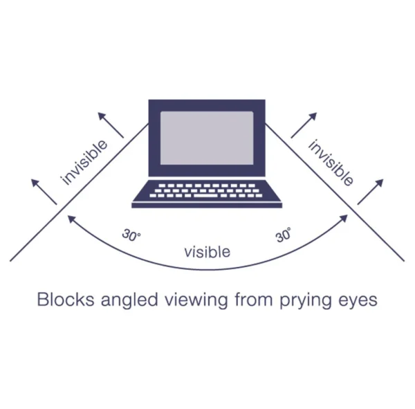 Targus Privacy Screen 27"W (16:9), Works with touch screens and dual screens, Blue light filter, ASF27W9EU - Image 2
