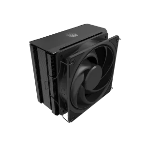 Cooler Master Hyper 212 3DHP CPU Air Cooler, 3DHP Heat Pipe Technology, Mobius 120 PWM Fan, Quiet Operation, Easy Install, AMD Ryzen 7 AM5|4, Intel Ultra 7 LGA 1851|1700, Black, MAY-T2HP-217PK-R1