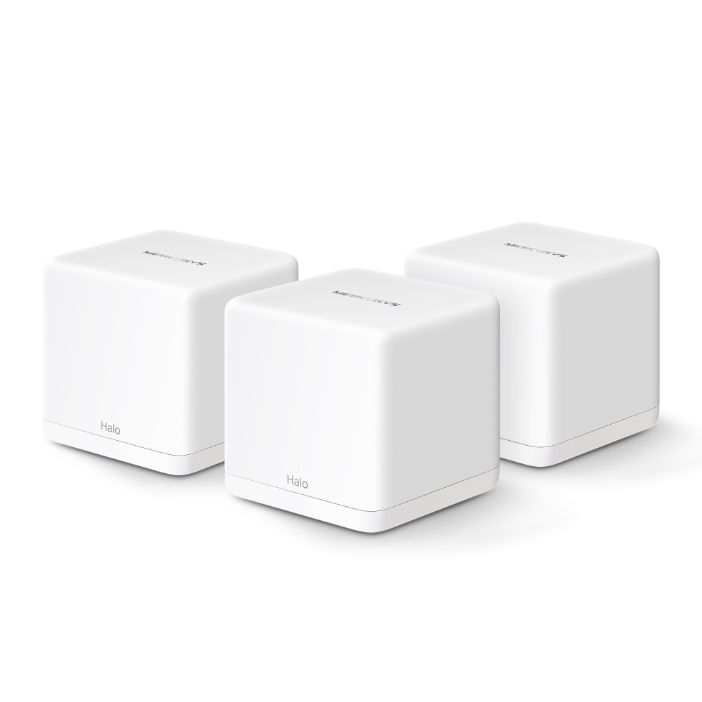 Mercusys Halo H60X AX1500 Whole Home Mesh WiFi 6 System, White