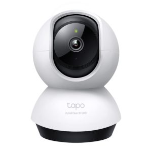 TP-Link Tapo C220 Pan/Tilt AI Home Security Wi-Fi Camera, White