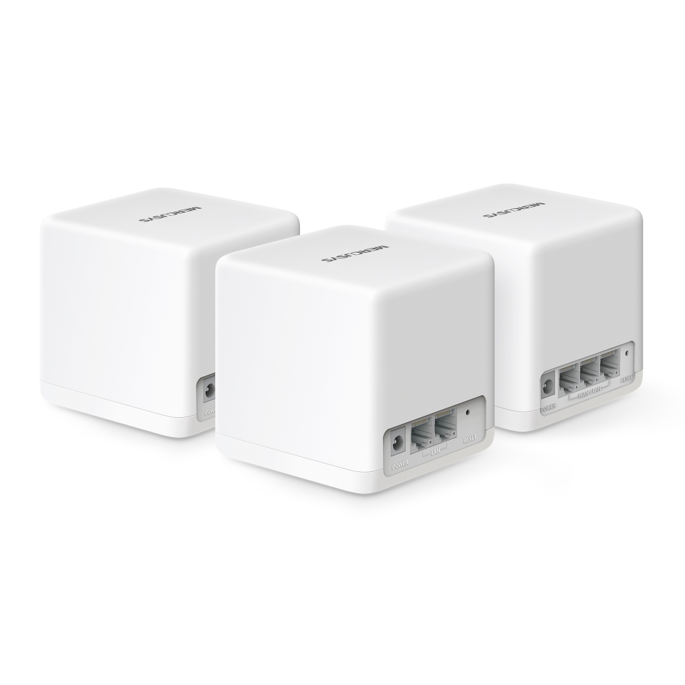 Mercusys Halo H60X AX1500 Whole Home Mesh WiFi 6 System, White