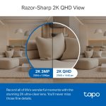 TP-Link Tapo C220 Pan/Tilt AI Home Security Wi-Fi Camera, White - Image 6