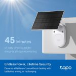 TP-Link Tapo C410 KIT Solar-Powered Security Camera Kit, White - Image 8
