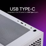 Cooler Master Elite 302 Micro-ATX High Airflow Minimalist PC Case, 365mm GPU Max, Compatible RTX 5080|RX 7090 XT, 280mm AIO Max, Type C, Tempered Glass, Triple 120mm aRGB PWM Fan, Intakes Grill, White, E302-WGNN-S00 - Image 6