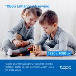 TP-Link Tapo C200 Pan/Tilt Home Security Wi-Fi Camera, White - Image 3