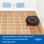 TP-Link Tapo RV30 Max 5300Pa Hyper Suction Robot Vacuum & Mop, Black - Image 10