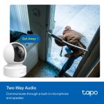 TP-Link Tapo C202 Pan/Tilt Home Security Camera, White - Image 6