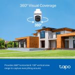 TP-Link Tapo C510W Outdoor Pan/Tilt Security WiFi Camera, White - Image 7