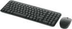 Logitech MK250 Bluetooth Wireless Mouse and Keyboard Combo: Fast & Easy Connectivity, Compact Wireless Keyboard, Ambidextrous Mouse, Durable build - Windows/MacOS, ARA Keyboard - Graphite, 920-013531 - Image 3