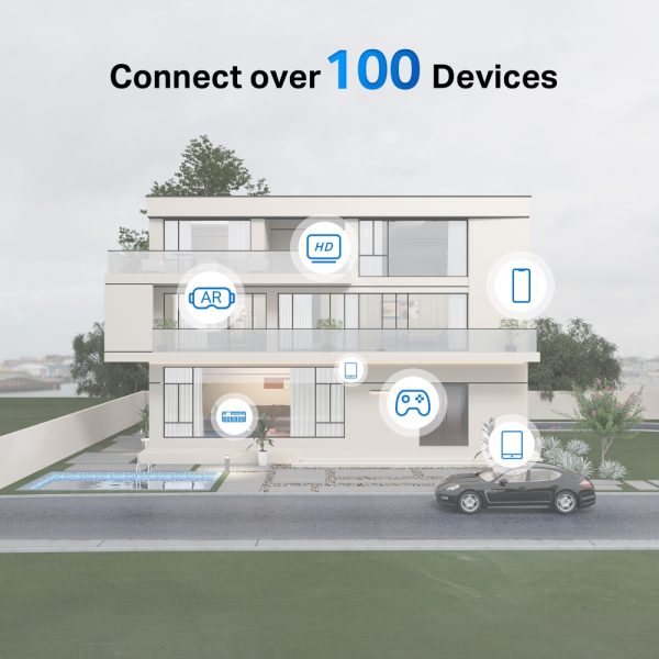 Mercusys Halo H60X AX1500 Whole Home Mesh WiFi 6 System, White - Image 7