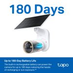 TP-Link Tapo C460 KIT Solar-Powered Security Camera Kit, White - Image 13