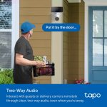 TP-Link Tapo TC82 KIT Solar-Powered Security Camera Kit, White - Image 6